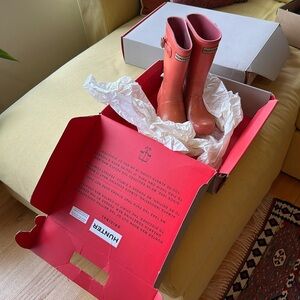 Hunter boots Girls size 13
